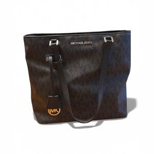 Michael Kors Navy Monogram Tote